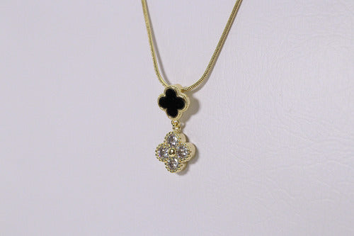 Pingente Trevo Duplo