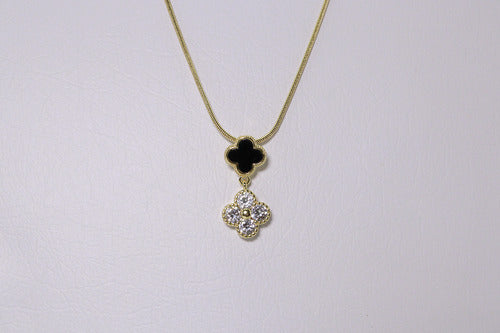 Pingente Trevo Duplo