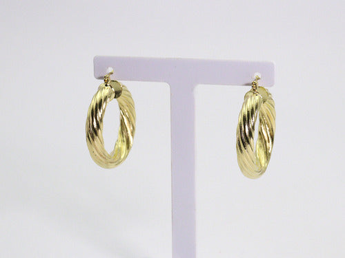 Brinco Argola Torcida