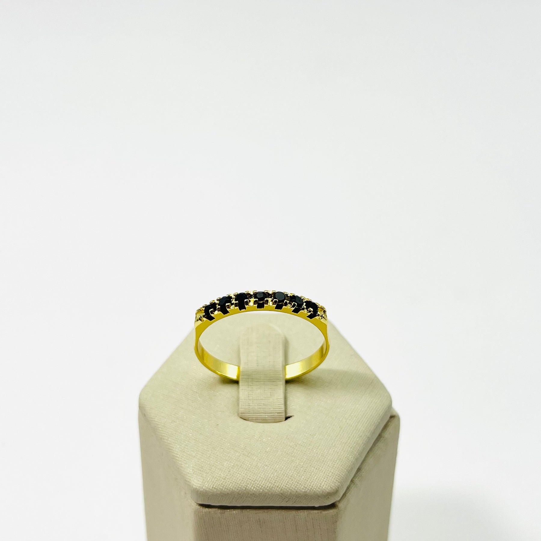 Anel Lena Banhado A Ouro 18k - Vasques Semijóias