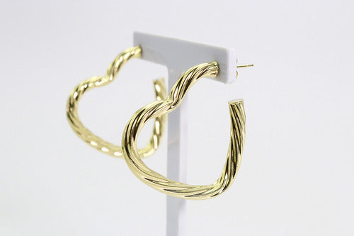 Brinco Argola Coração Tenderness