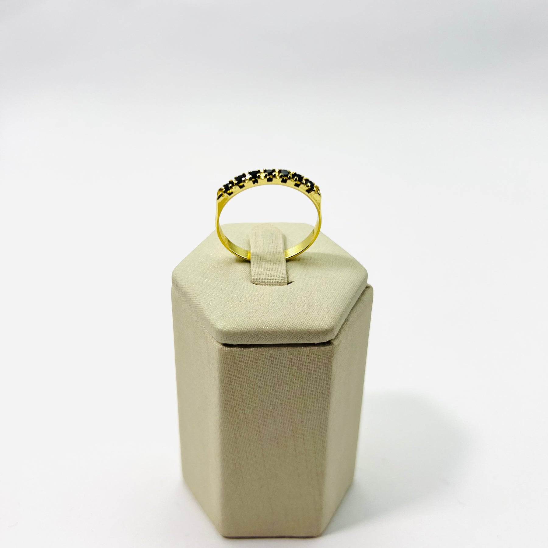 Anel Lena Banhado A Ouro 18k - Vasques Semijóias