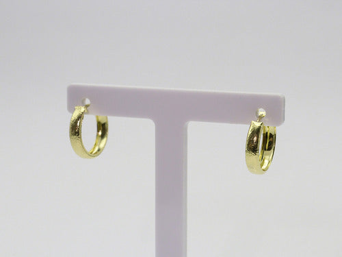 Brinco Argola Texturizada Ayla