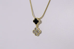 Pingente Trevo Duplo