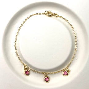 Pulseira Romance Rosa