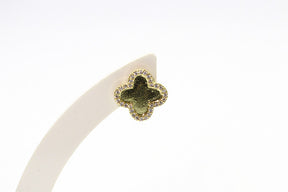 Brinco Trevo Dourado