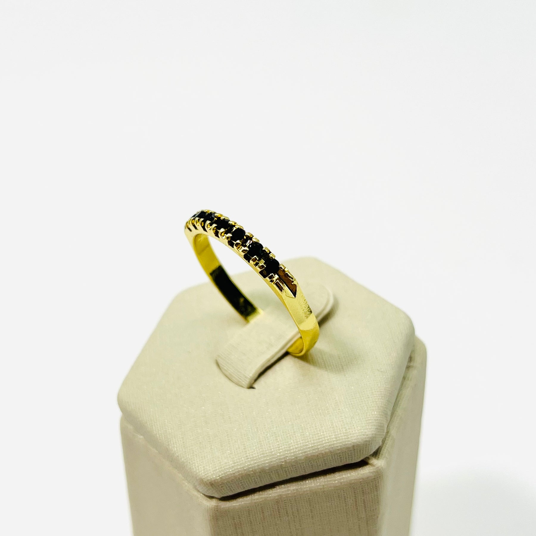 Anel Lena Banhado A Ouro 18k - Vasques Semijóias