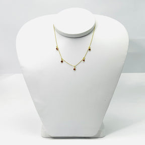 Colar Coraçoes Vermelhos