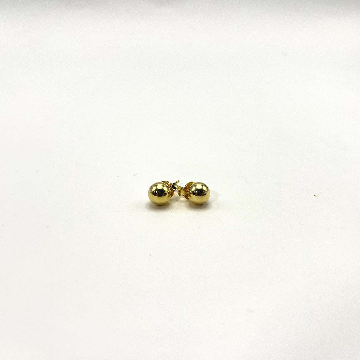 Brinco Bolinha Banhado em Ouro 18k