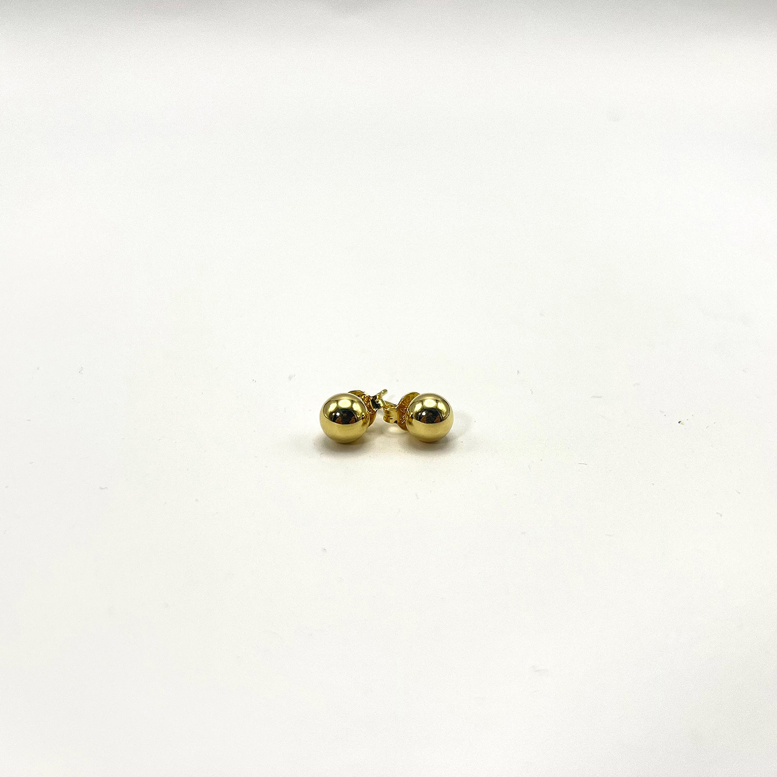 Brinco Bolinha Banhado em Ouro 18k