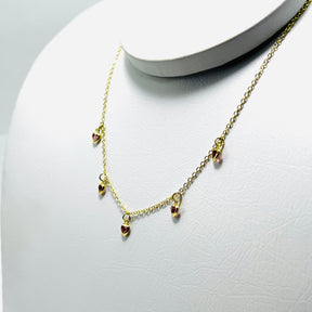 Colar Coração Vasques Semijóias Em Ouro 18k 23cm Moderno