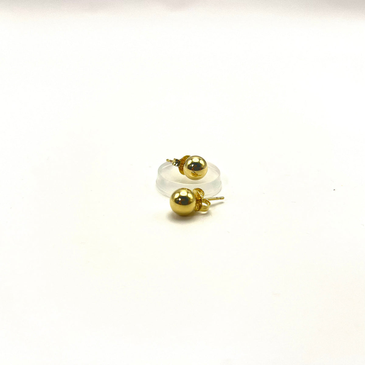 Brinco Bolinha Banhado em Ouro 18k