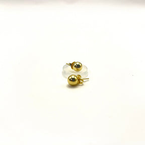 Brinco Bolinha Banhado em Ouro 18k