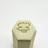 Anel Amira Vasques Semijóias Banhado A Ouro 18k