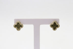 Brinco Trevo Dourado