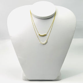 Cola Duplo Pérolas E Bolas