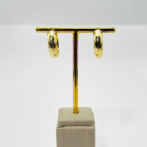 Brinco Argola Texturizada Vega