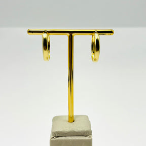 Brinco Argola Dourada Tradicional