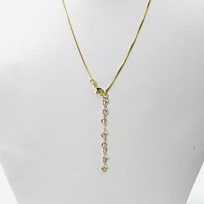 Colar Coraçoes Vazados