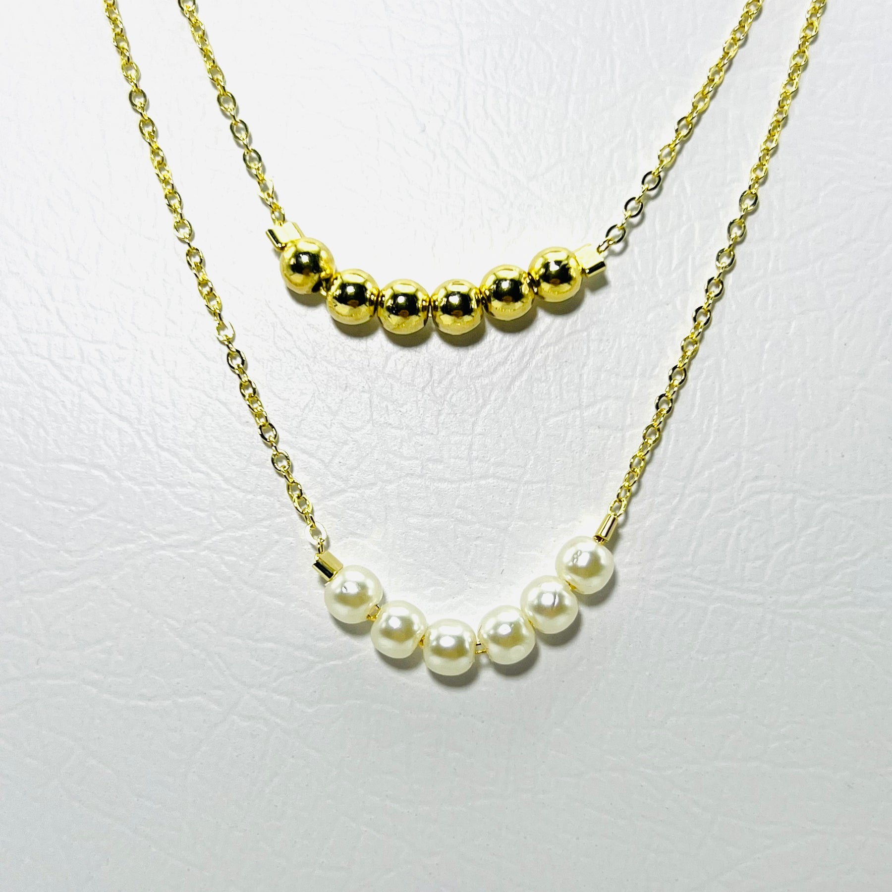 Cola Duplo Pérolas E Bolas