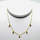 Colar Coração Vasques Semijóias Em Ouro 18k 23cm Moderno