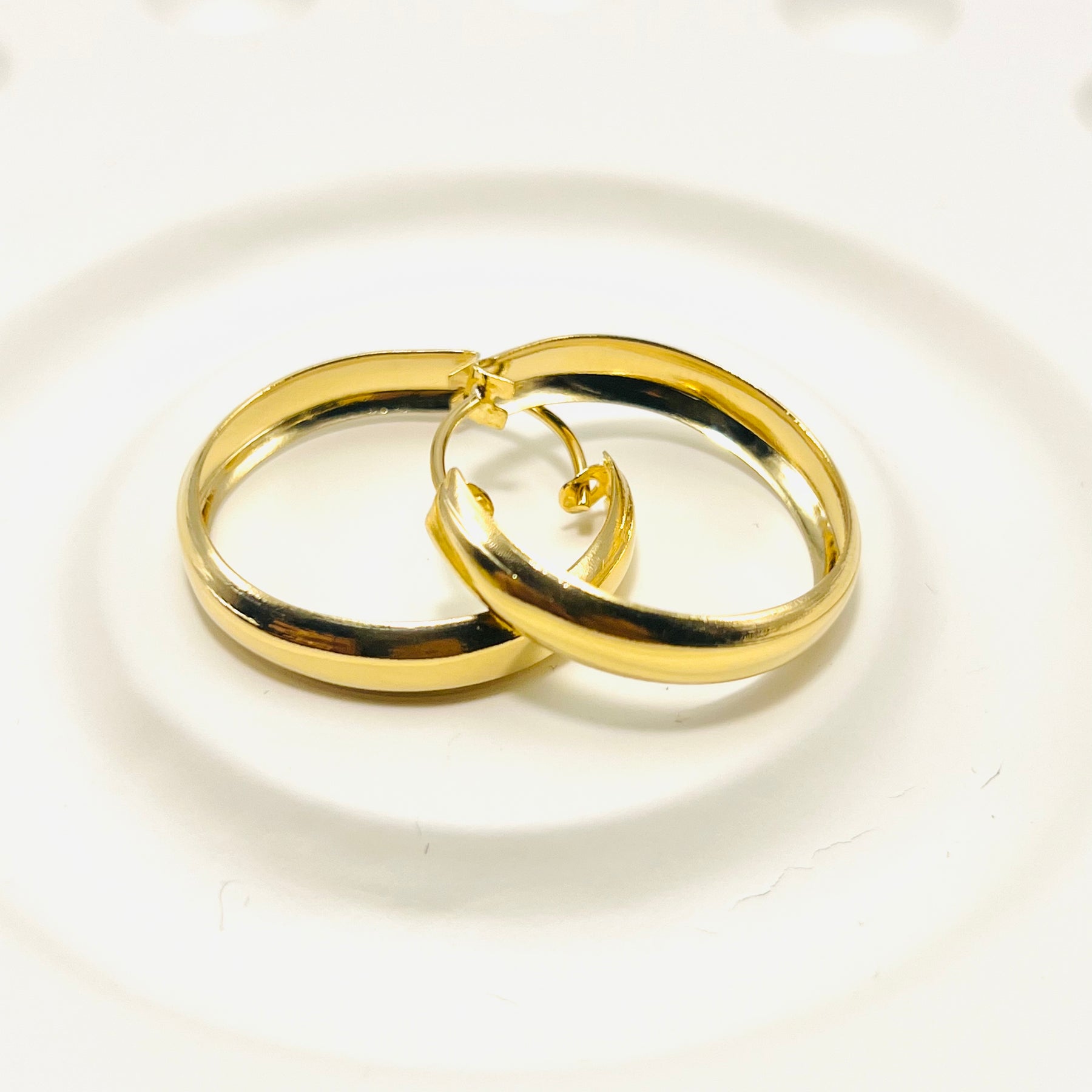 Brinco Argola Celeste