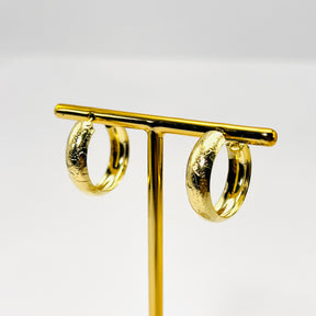 Brinco Argola Texturizada Vega