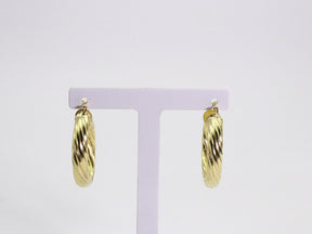 Brinco Argola Torcida