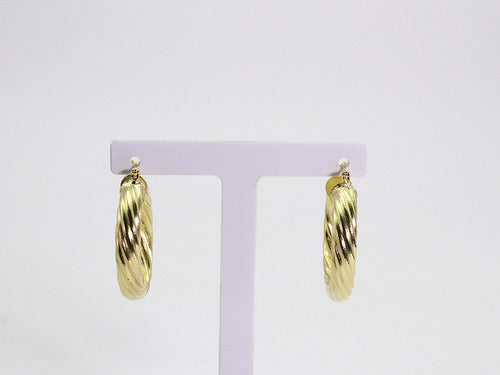 Brinco Argola Torcida