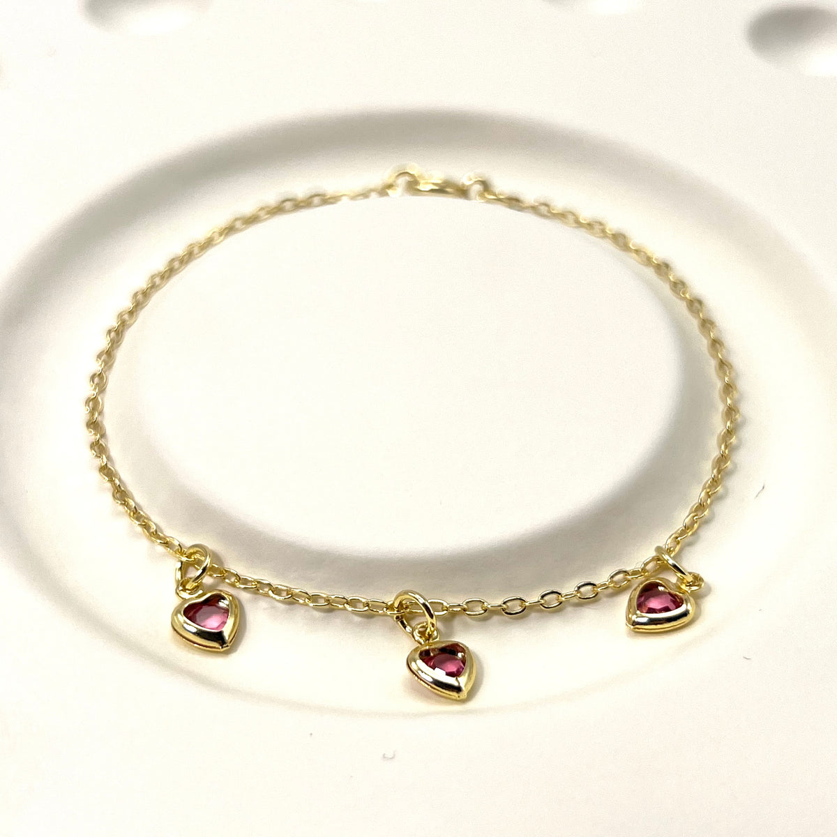 Pulseira Romance Rosa