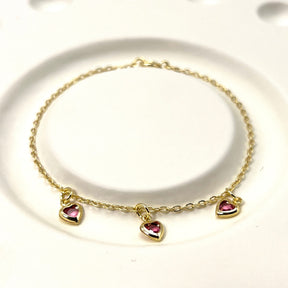 Pulseira Romance Rosa